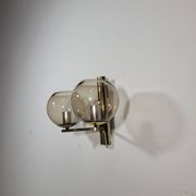 Vintage brass wall lamp by Hans Agne Jakobsson for Markaryd in Sweden 1960s