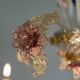 Venetian Rezzonico chandelier in multicoloured Murano glass circa 1900