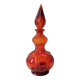 Italian red glass carafe