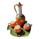 Strawberry liqueur service