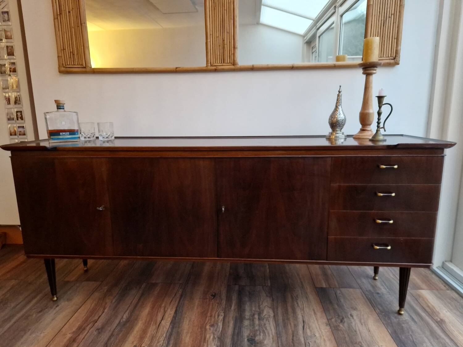 Buffet vintage en noyer