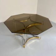 Ancienne table à manger design italien d'Alessandro Albrizzi années 70