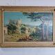 Tableau Huile sur panneau signé Robert Pichon paysage