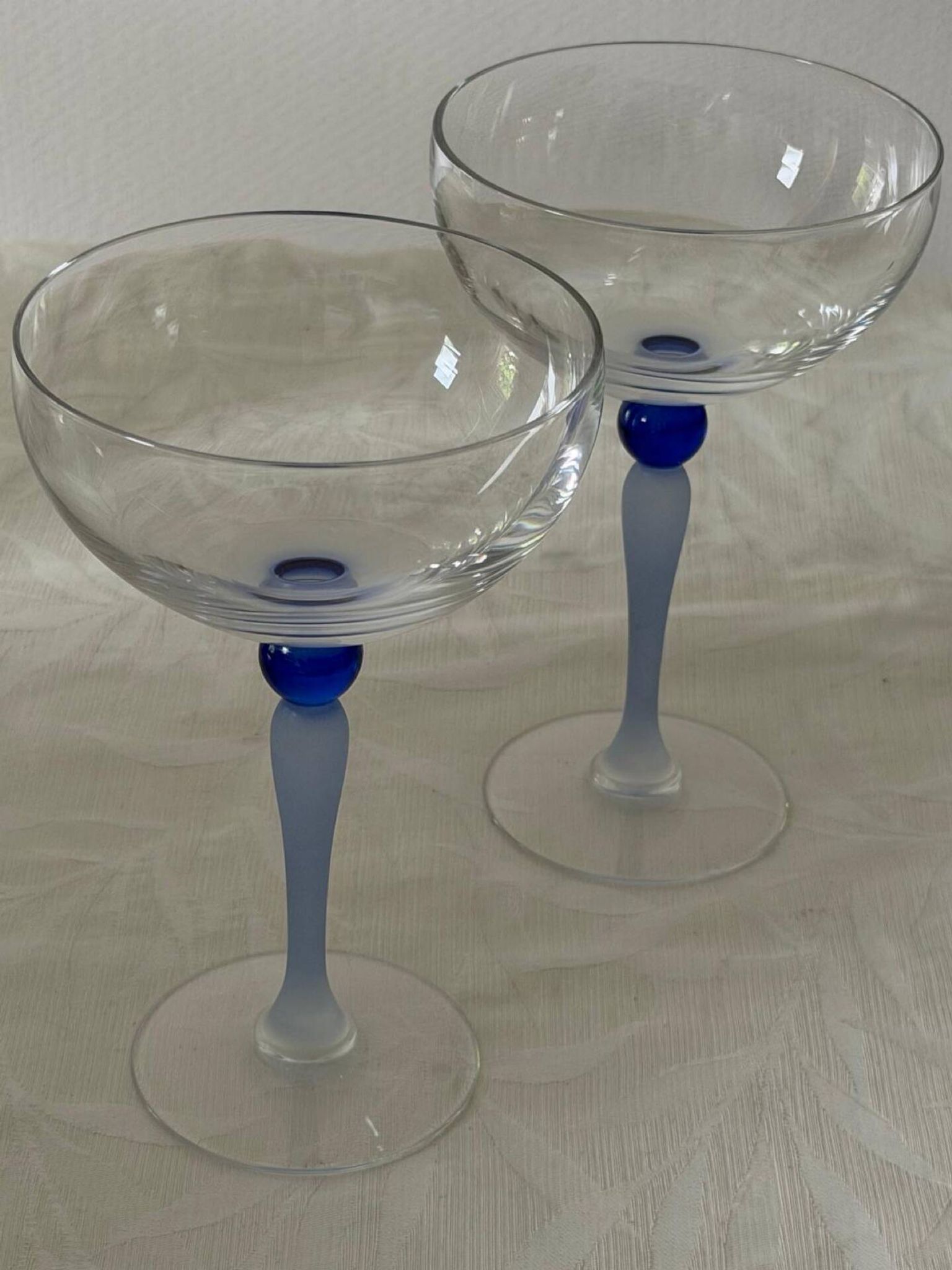 Lot 2 verres à cocktails vintage