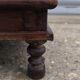 Low Bajot stool in wood, late 19th century