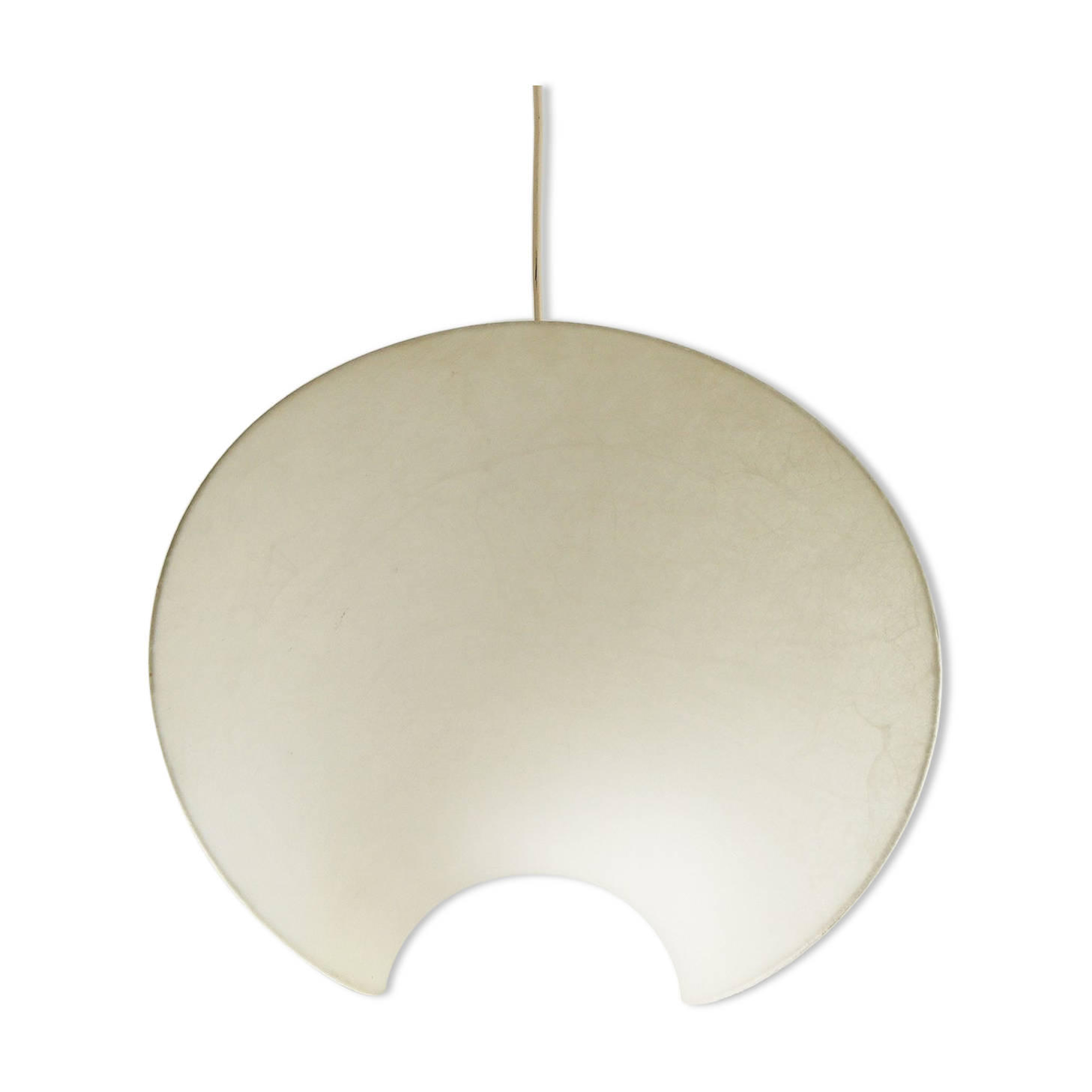 Mid-Century German Cocoon Pendant Lamp from Goldkant Leuchten