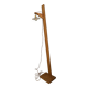 Lampadaire sculpturale - ancienne toise médicale détournée - unique