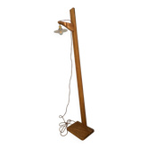 Sculptural floor lamp - repurposed antique medical measuring stick - unique