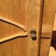 Manufrance cabinet in oak annee
