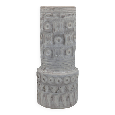 Grand Vase Brutaliste en Céramique Texturée - Style WGP Fat Lava 1960/1970
