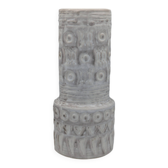 Large Brutalist Textured Ceramic Vase - WGP Fat Lava Style 1960s/1970s