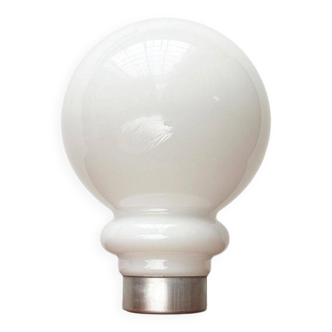 Italian replacement glass for mid-century space age spy lamp by Mazzega, 1960s.