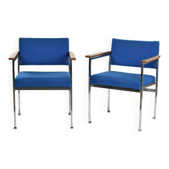 Pair of Scandinavian armchairs, circa 1960