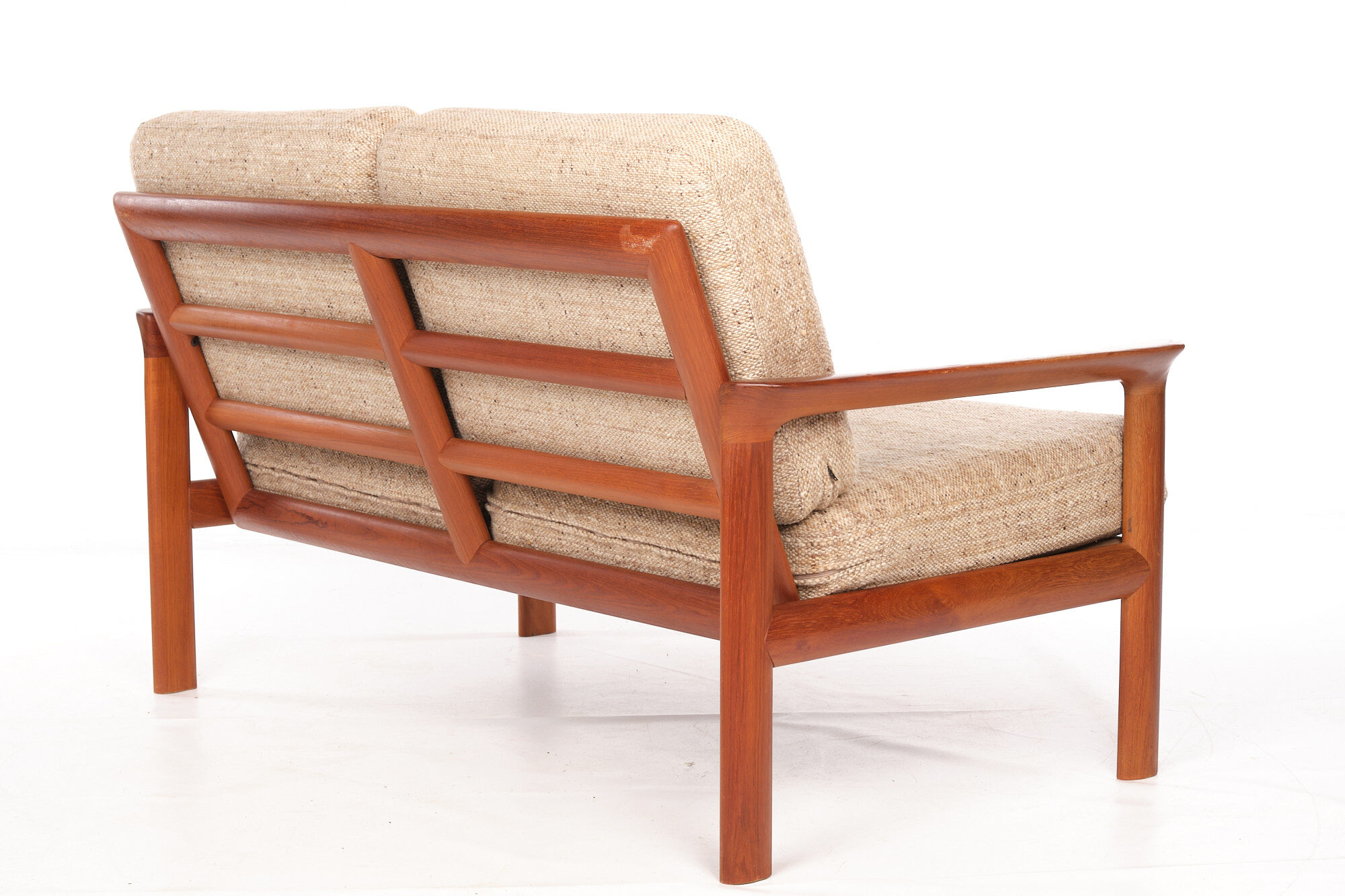 2 seater sofa, Sven Ellekaer by Komfort, vintage teak