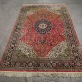 Sino ghoum handmade persian oriental rug in silk 250 x 158