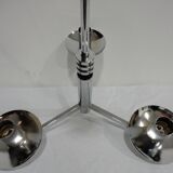 Chandelier 70s chrome metal