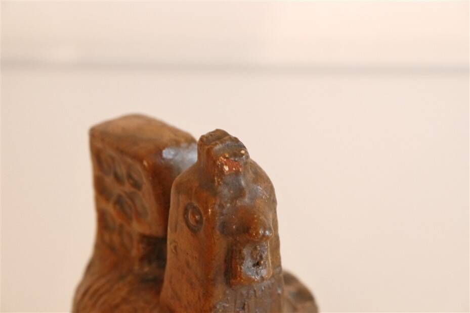 Stylized ceramic bird sculpture 1960