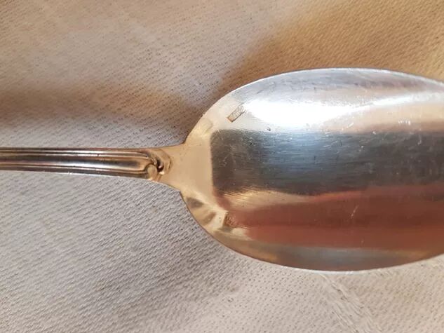 Silver cutlery set 37 pieces Louis XV style