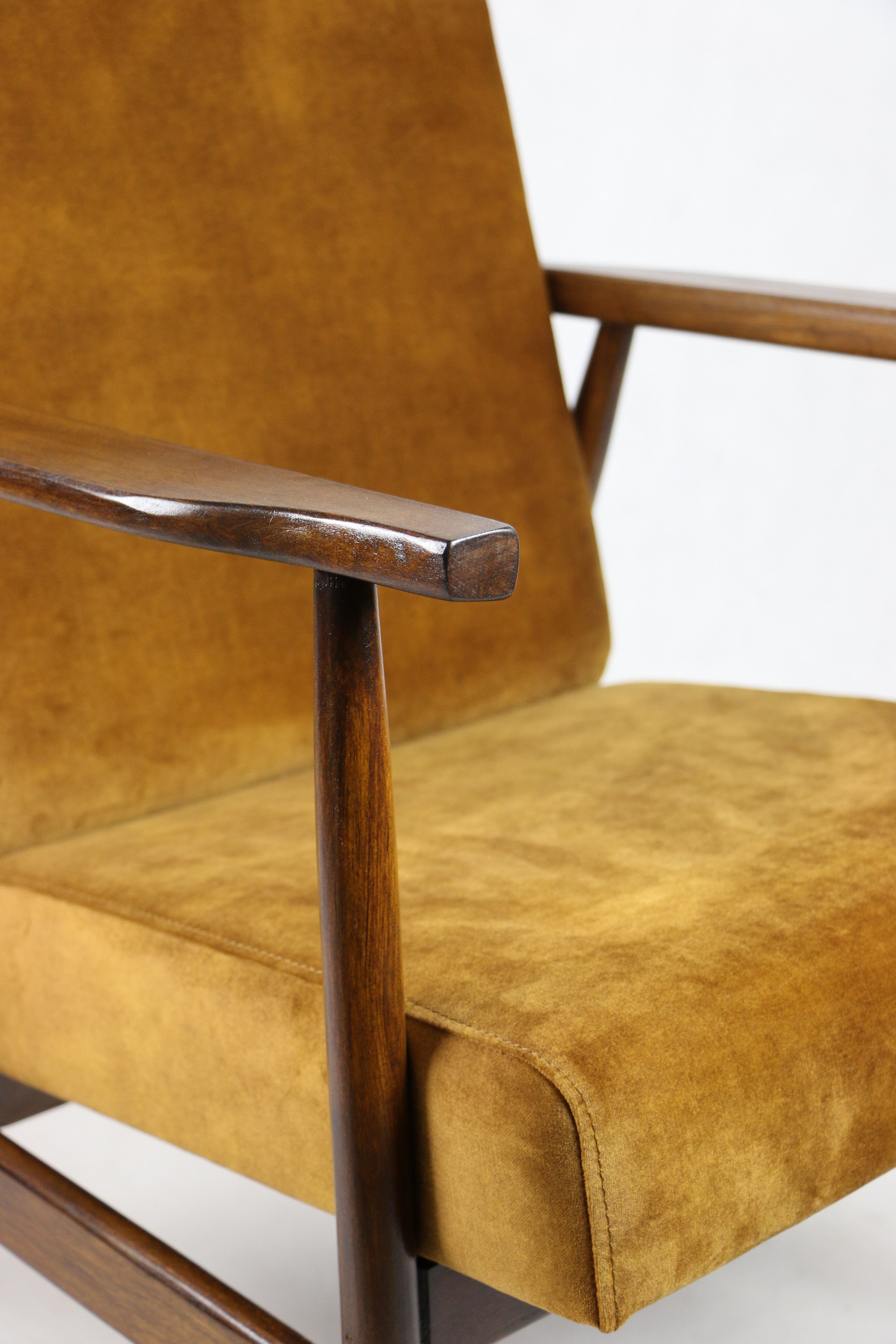 Vintage easy chair in brown chameleon, 1970s