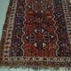Antique Persian Shiraz carpet, 1900s, 225x162 cm