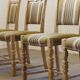 Brutalist Danish Modern Oak Dining Chairs in the style of Henning Kjærnulf