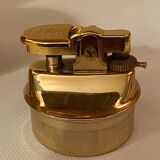 Table lighter, ball-shaped gold color