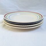 Flat plates Gien, Sarreguemines, Digoin