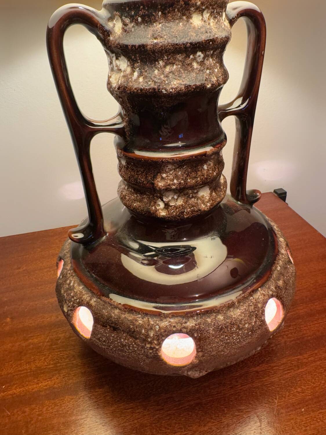 60s ceramic lava lamp