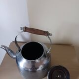 Chrome-plated copper kettle from the 50s.