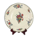 Round plate Villeroy & Boch, floral pattern Old Strasbourg, 1940s/50s.