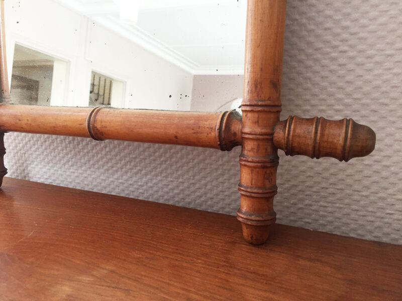 Mirror carved wood, 1950 - 42x50cm