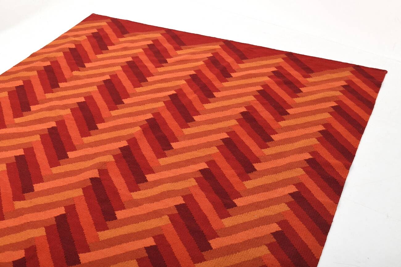 Wool rug by Kilim, Danish design 1960s in wool.