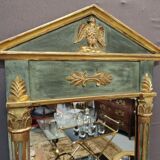Empire style double patina mirror