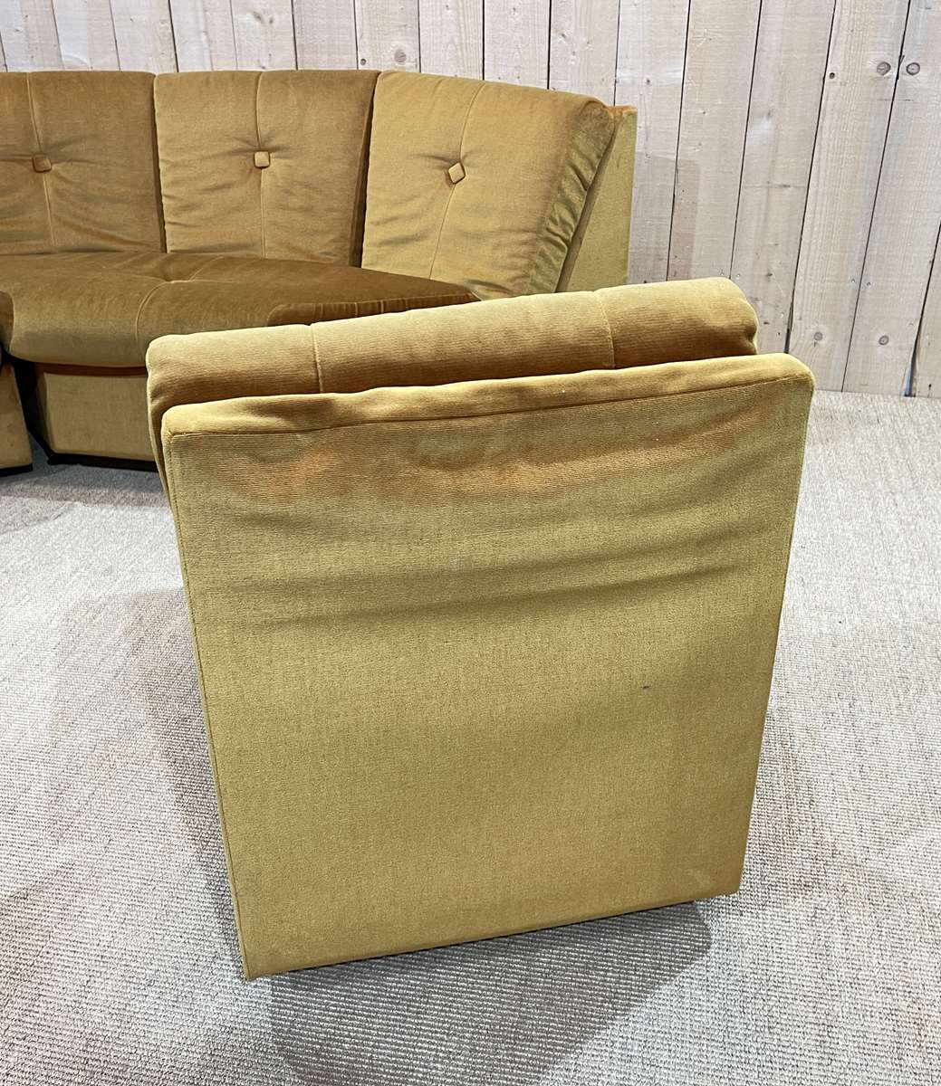 Steiner modular sofa from the 1970s in 5 blocks