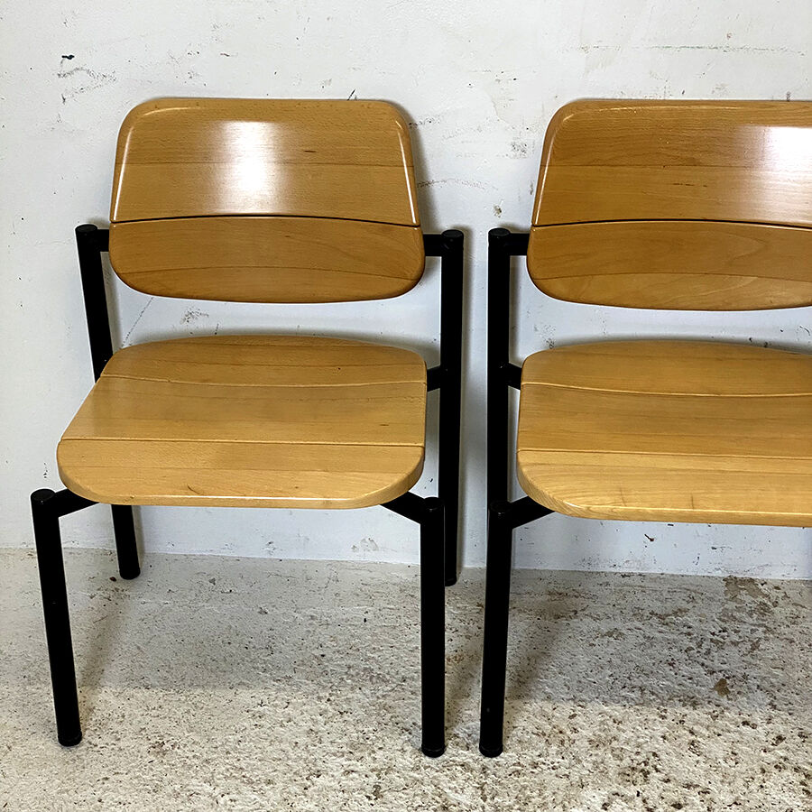 Set of 4 Martin Stoll chairs