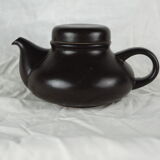 Black teapot - Gresline, Franco Pozzi, Italian design - 1970s