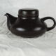 Black teapot - Gresline, Franco Pozzi, Italian design - 1970s