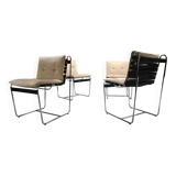 Chaises de salle à manger Tecta D 96, lot de 4, par Hans Könecke, 1960