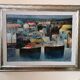Oil painting on canvas - Marine - 1976 Lido Bettarini canvas 70x50 cm