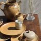 Village France stoneware jug H16.5