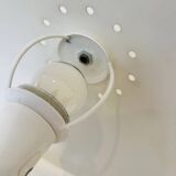 Lampe Aluminor blanche, circa 1975