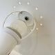 White Aluminor lamp, circa 1975