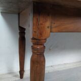 Walnut farmhouse table