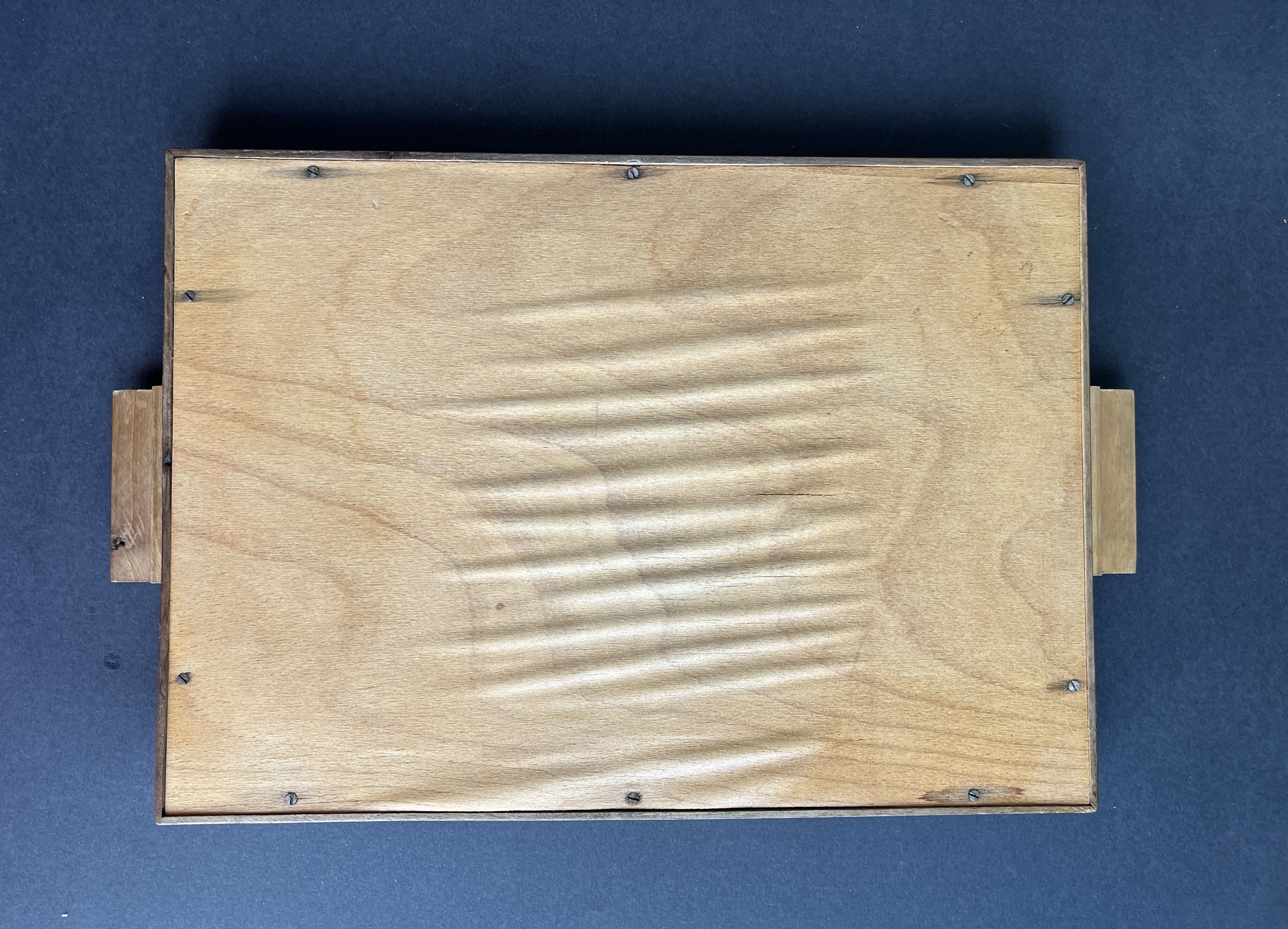 Wooden marquetry top