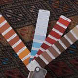 Vintage Turkish rug from Oushak, hand-woven 67x427 cm