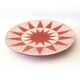 Cracked art-deco dish
