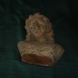 Antique terracotta bust