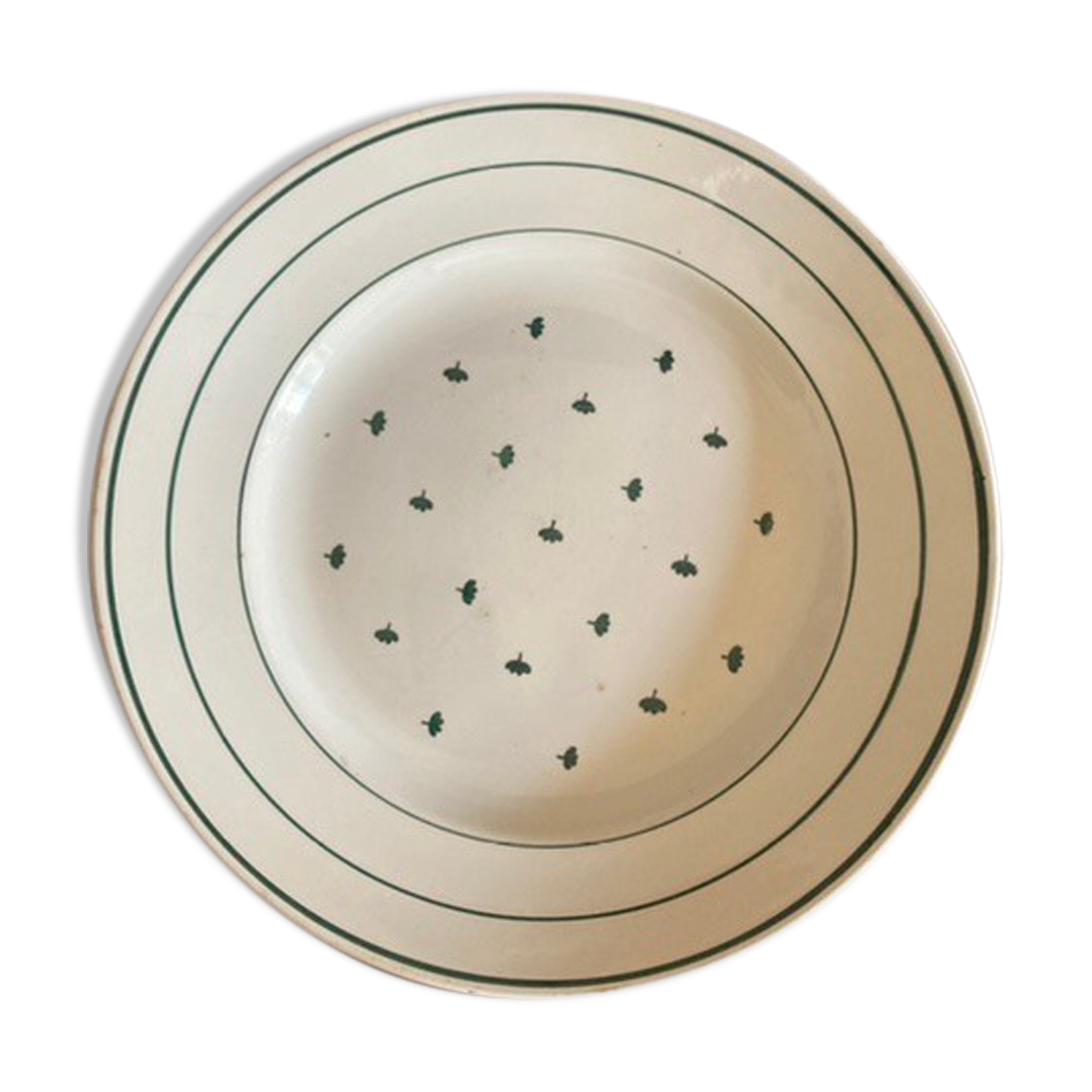 Luneville earthenware dish "Nemours"