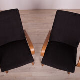 Model 53 Armchairs by Jaroslav Smidek for TON, 1960s, Set of 2