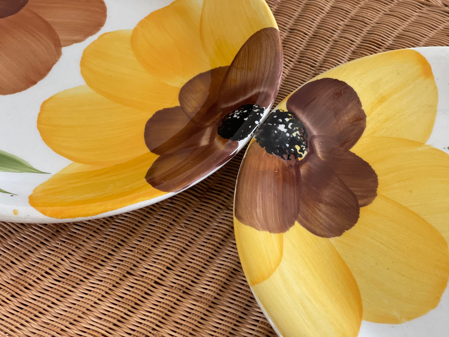 6 dessert plates Castellania 1970